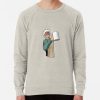ssrcolightweight sweatshirtmensoatmeal heatherfrontsquare productx1000 bgf8f8f8 25 - Ace Attorney Merch