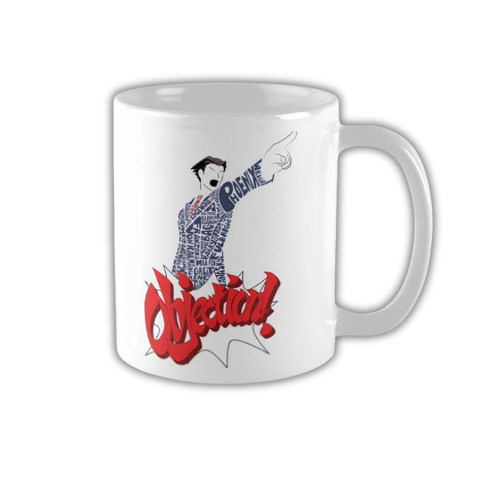 Ace Attorney Mug - Ace Attorney Merch