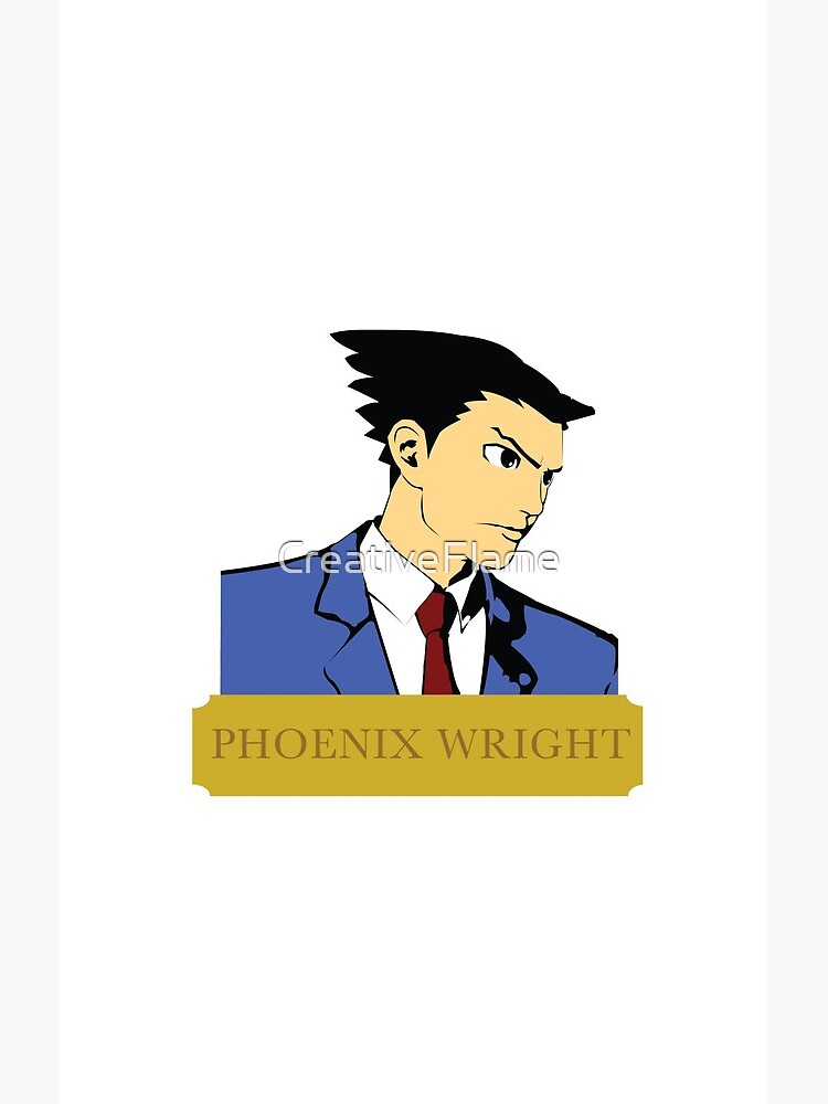 Phoenix Wright Ace Shower Curtain - Image 2