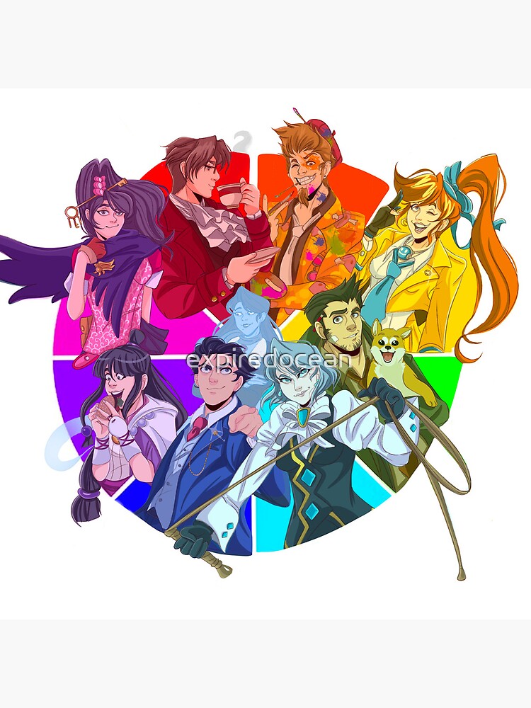 The Great Lawyer Color Wheel Tapestry - Image 2