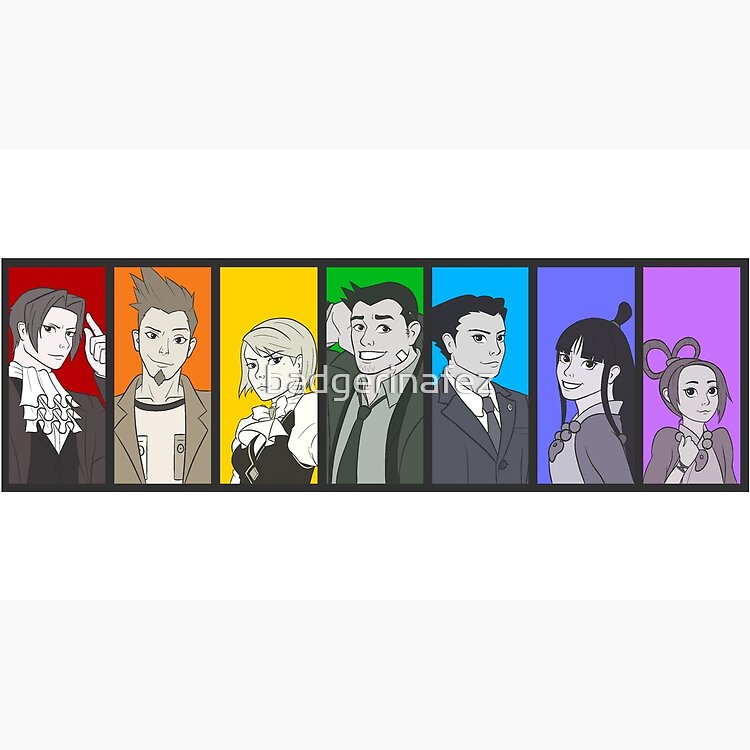 Ace Attorney Rainbow Collage Mug - Image 2