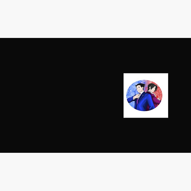 Phoenix Wright And Miles Edgeworth Pin Mug - Image 2