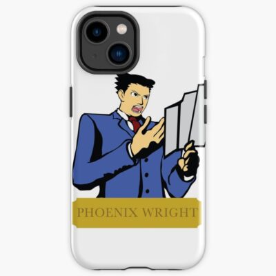 Phoenix Wright Paper Work Iphone Case