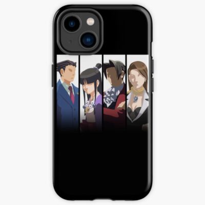 Ace Attorney Boxart Vector Iphone Case