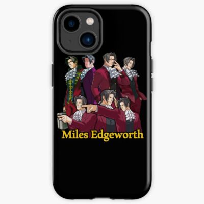 Miles Edgeworth Moods Iphone Case