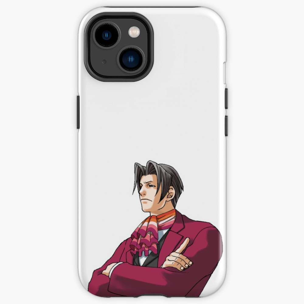 Miles Edgeworth Lesbian Pride Iphone Case
