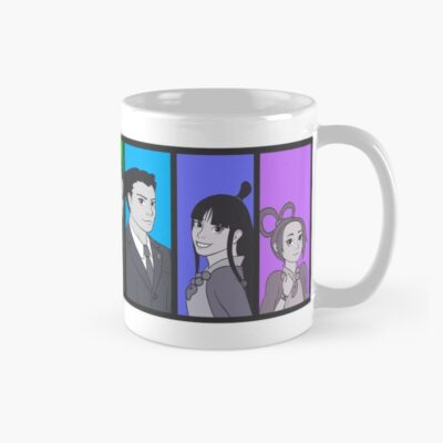 Ace Attorney Rainbow Collage Mug