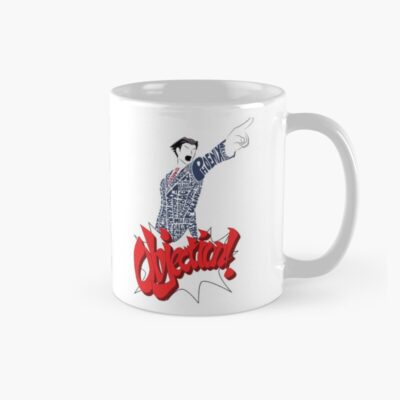 Phoenix Wright Bits Long Sleeve Mug