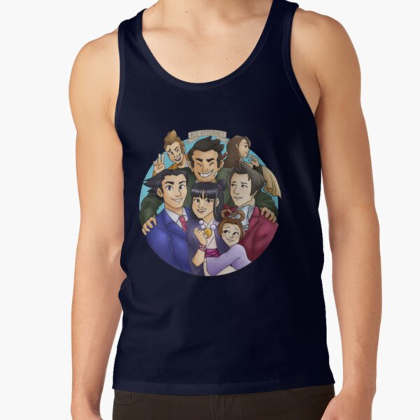 Ace Attorney Group Tank Top - Image 5