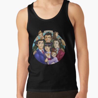Ace Attorney Group Tank Top