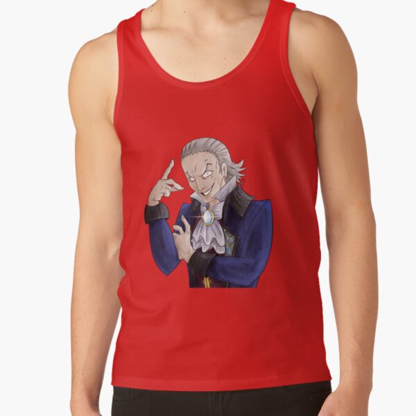 Manfred Von Karma Phoenix Wright Ace Attorney Tank Top - Image 4