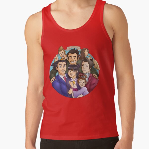Ace Attorney Group Tank Top - Image 4