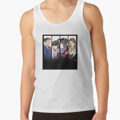 Ace Attorney Boxart Vector Tank Top