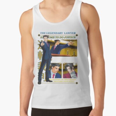 Ace Attorney Phoenix Wright Tank Top