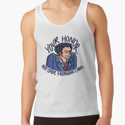 Phoenix Wright No One Cares Tank Top