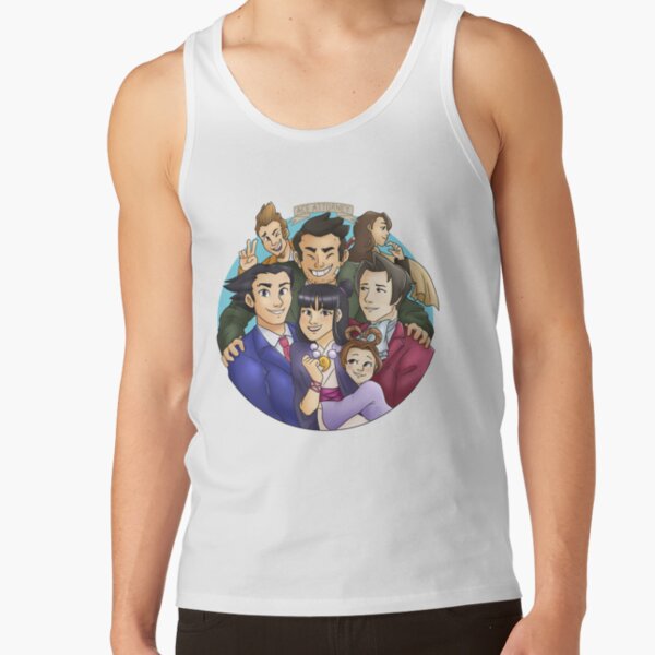 Ace Attorney Group Tank Top - Image 2