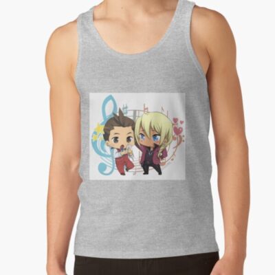 Chibi Apollo Justice And Klavier Gavin Tank Top