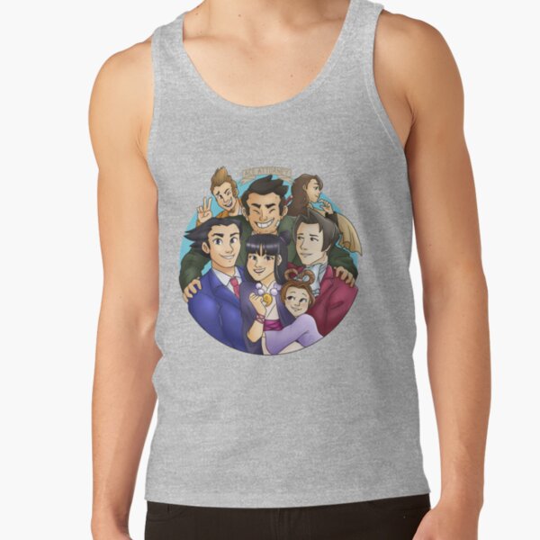 Ace Attorney Group Tank Top - Image 3