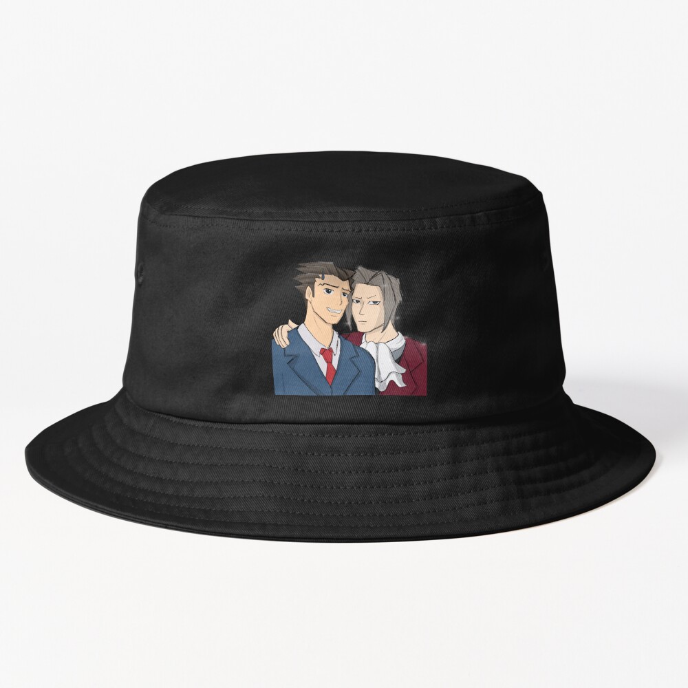 Phoenix Wright And Miles Edgeworth Bucket Hat