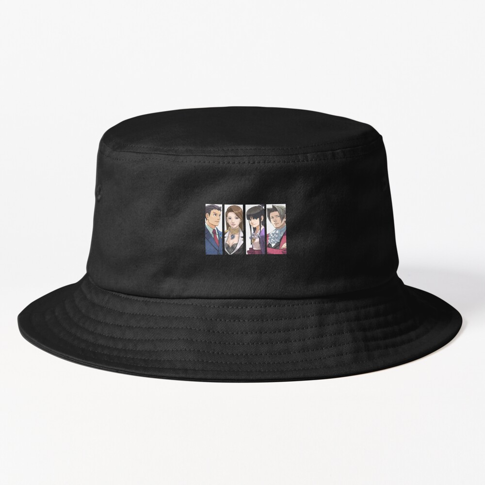 Ace Attorney Panels Bucket Hat