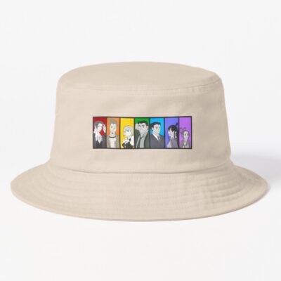 Ace Attorney Rainbow Collage Bucket Hat