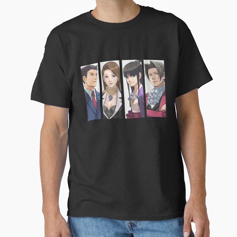 Ace Attorney Panels T-shirt