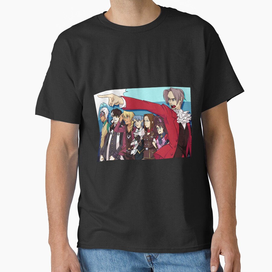 Ace Attorney Prosecution T-shirt - Image 2