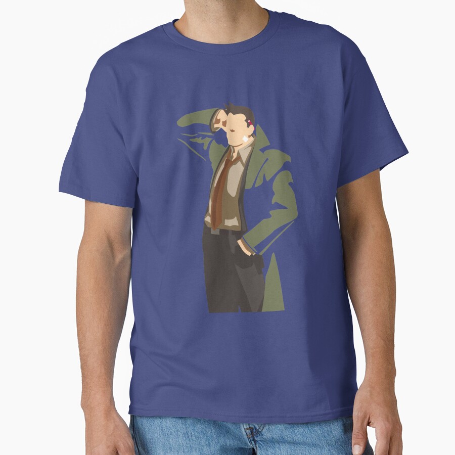 Ace Attorney Detective Gumshoe T-shirt - Image 4
