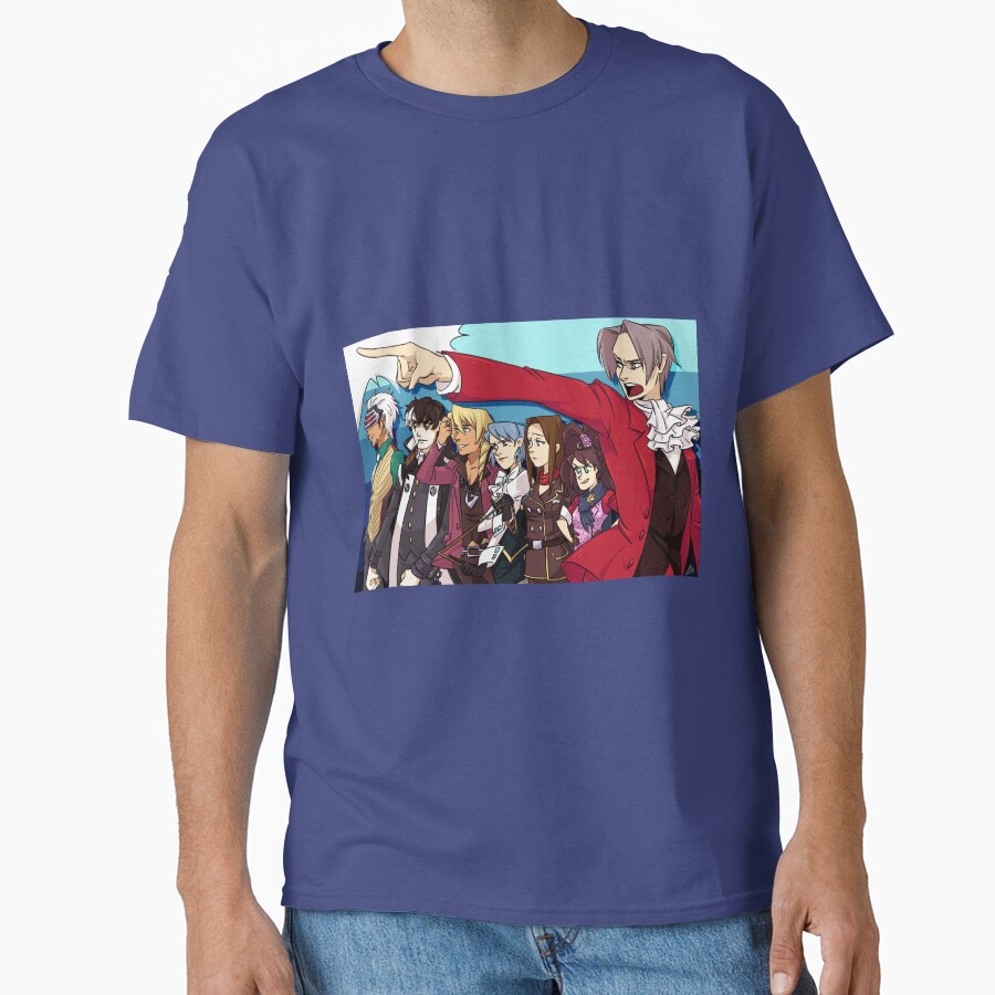 Ace Attorney Prosecution T-shirt - Image 4