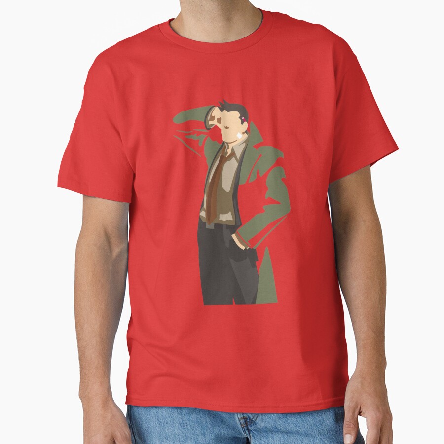Ace Attorney Detective Gumshoe T-shirt - Image 5