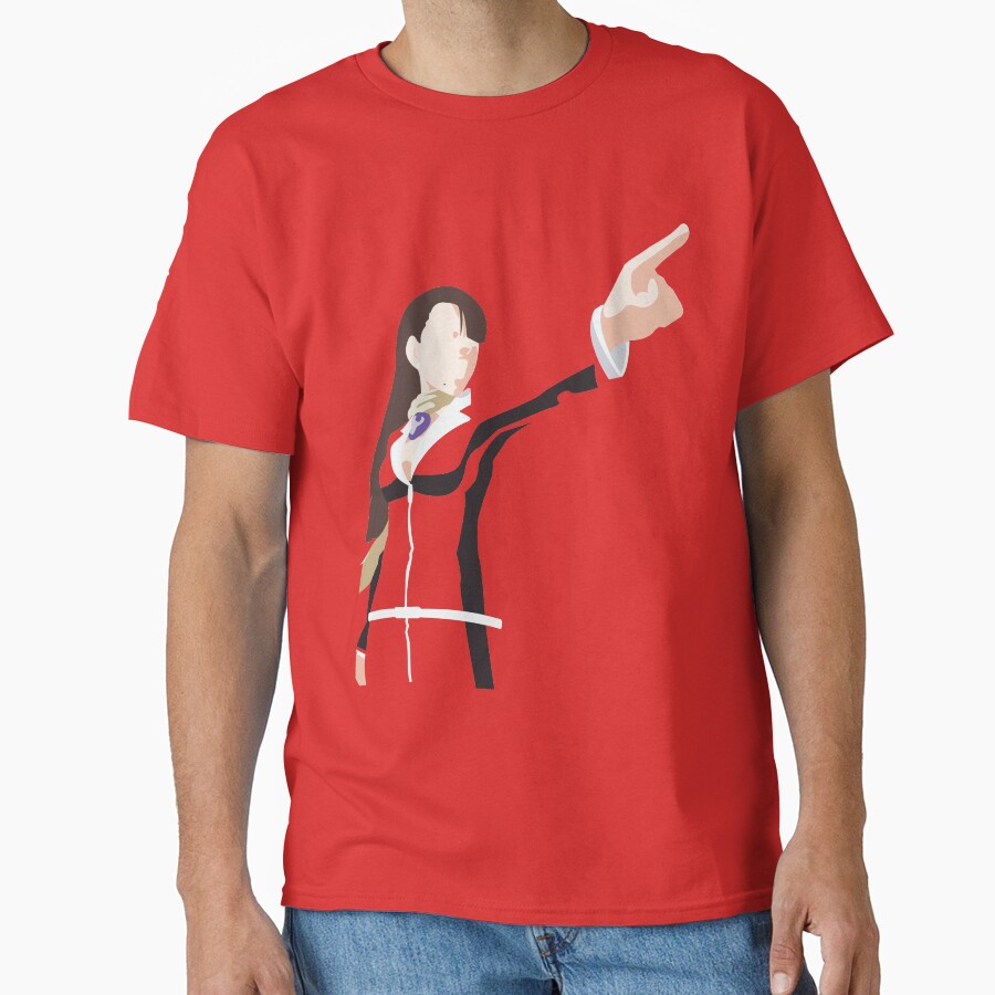 Ace Attorney Mia Fey T-shirt - Image 5