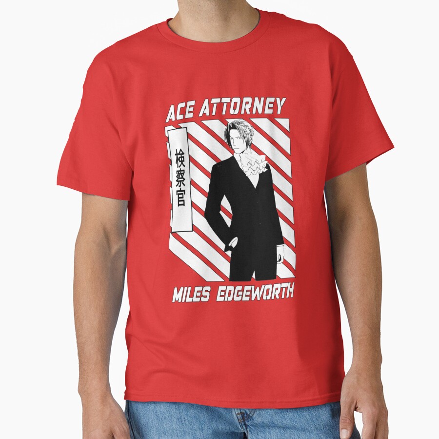 Ace Attorney Fan Art Artwork T-shirt - Image 5