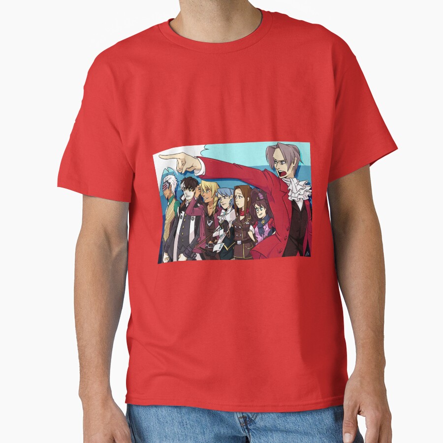 Ace Attorney Prosecution T-shirt - Image 5