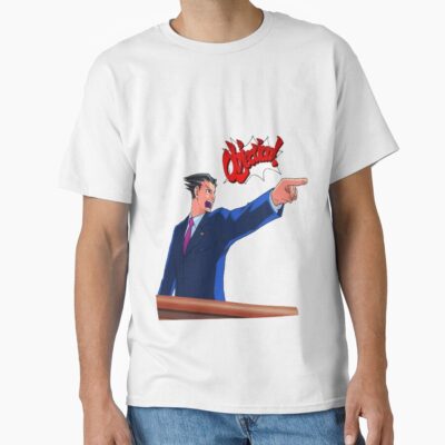 Phoenix Wright Objection T-shirt