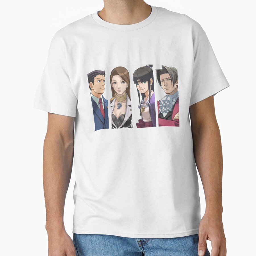 Ace Attorney Panels T-shirt - Image 2