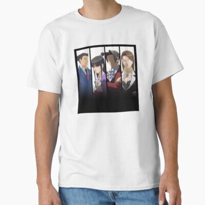 Ace Attorney Boxart Vector T-shirt