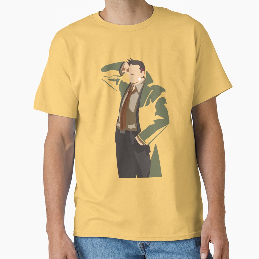 Ace Attorney Detective Gumshoe T-shirt - Image 6