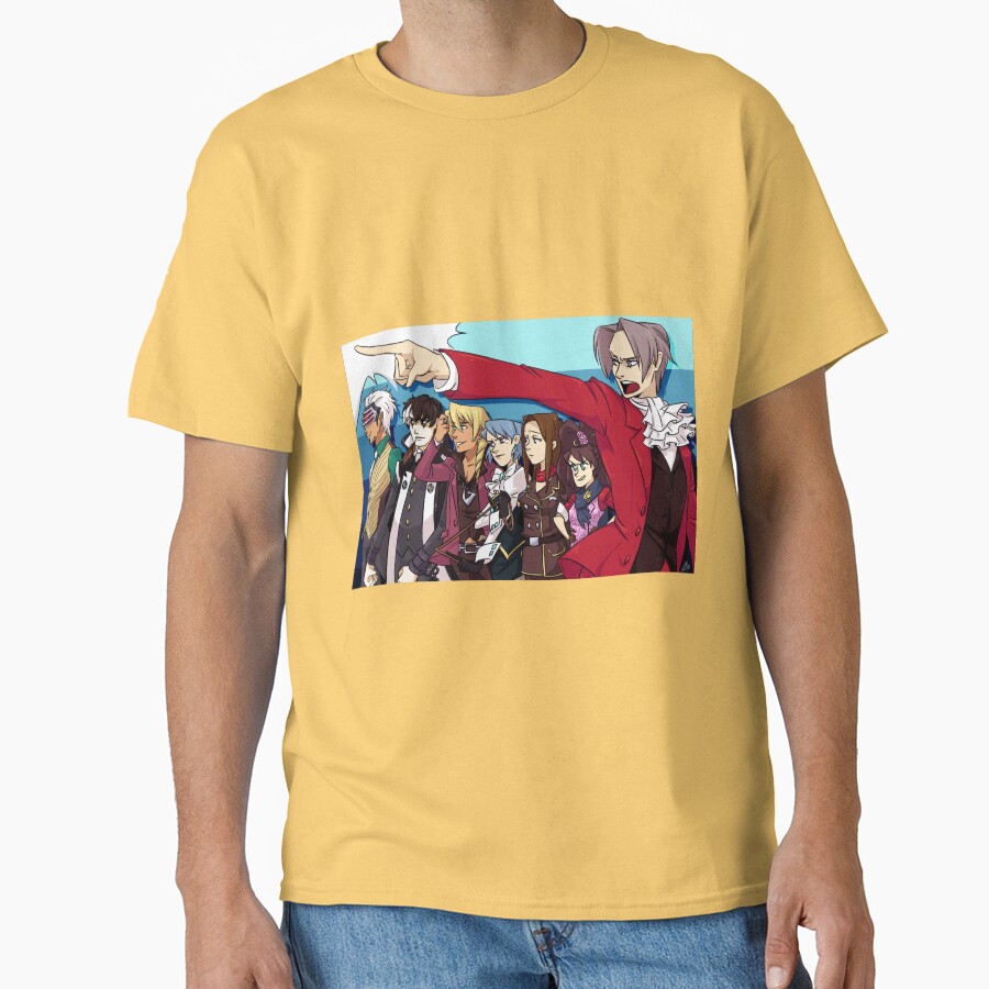 Ace Attorney Prosecution T-shirt - Image 6