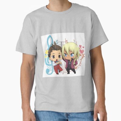 Chibi Apollo Justice And Klavier Gavin T-shirt