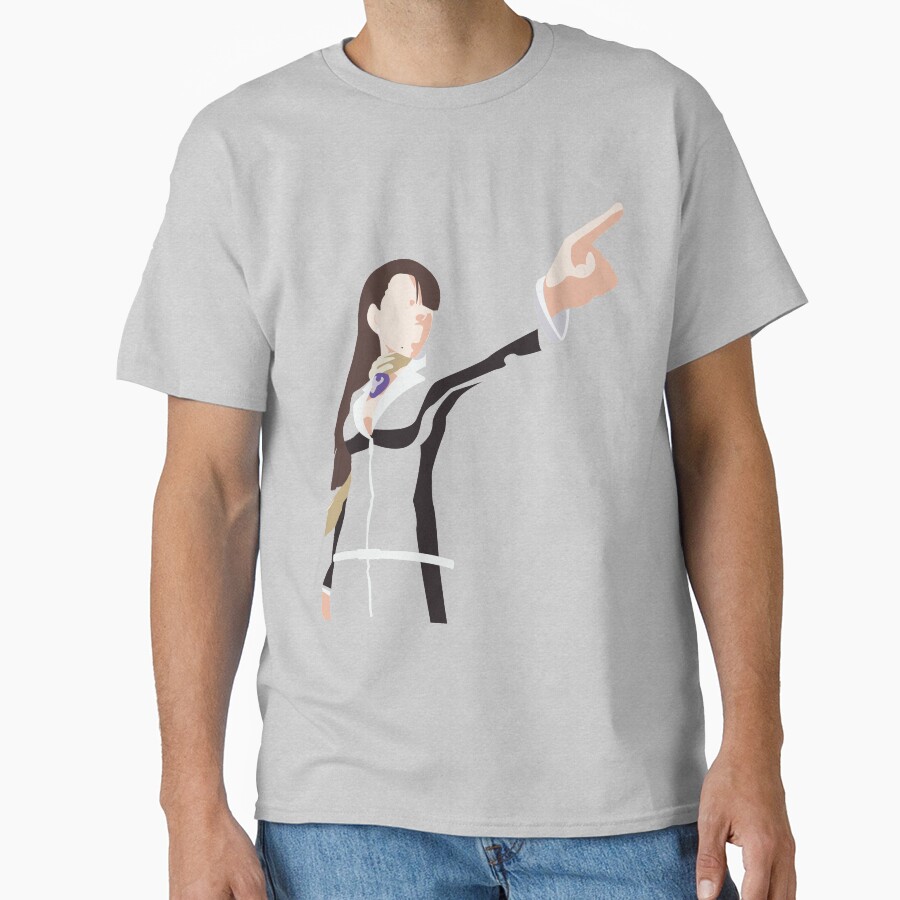 Ace Attorney Mia Fey T-shirt - Image 3