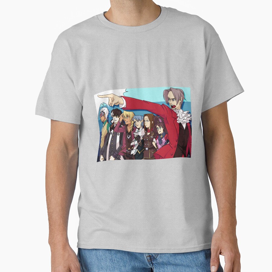 Ace Attorney Prosecution T-shirt - Image 3