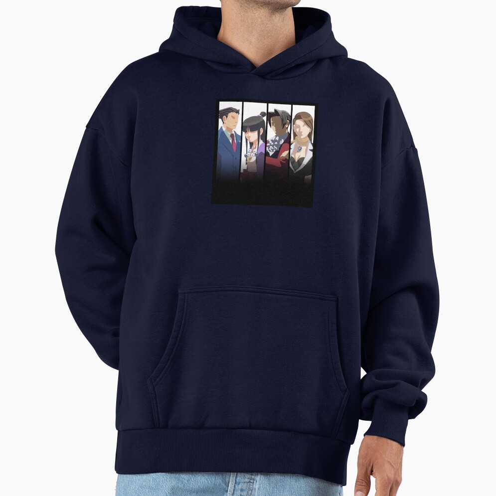Ace Attorney Boxart Vector Hoodie - Image 5