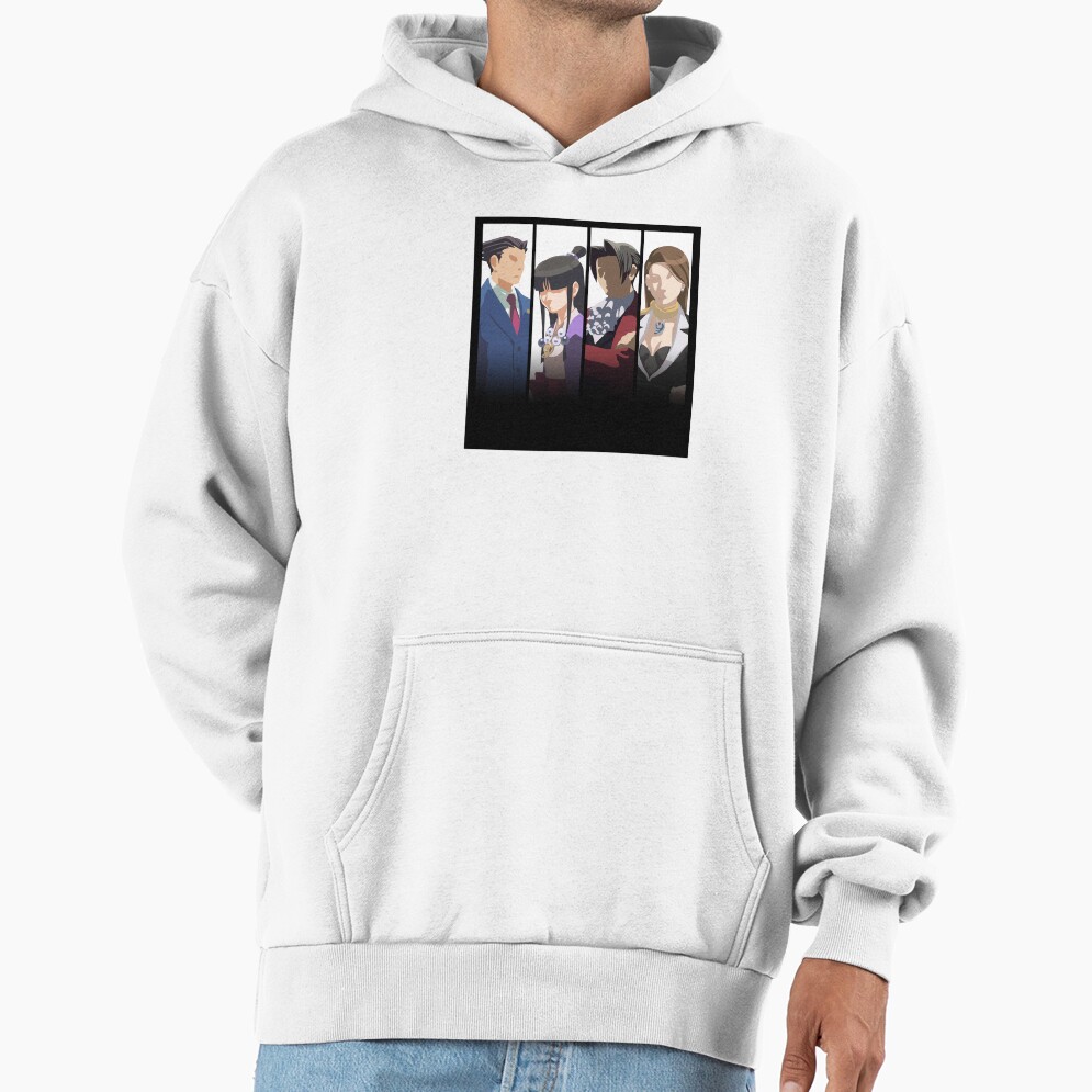 Ace Attorney Boxart Vector Hoodie