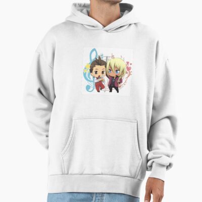 Chibi Apollo Justice And Klavier Gavin Hoodie