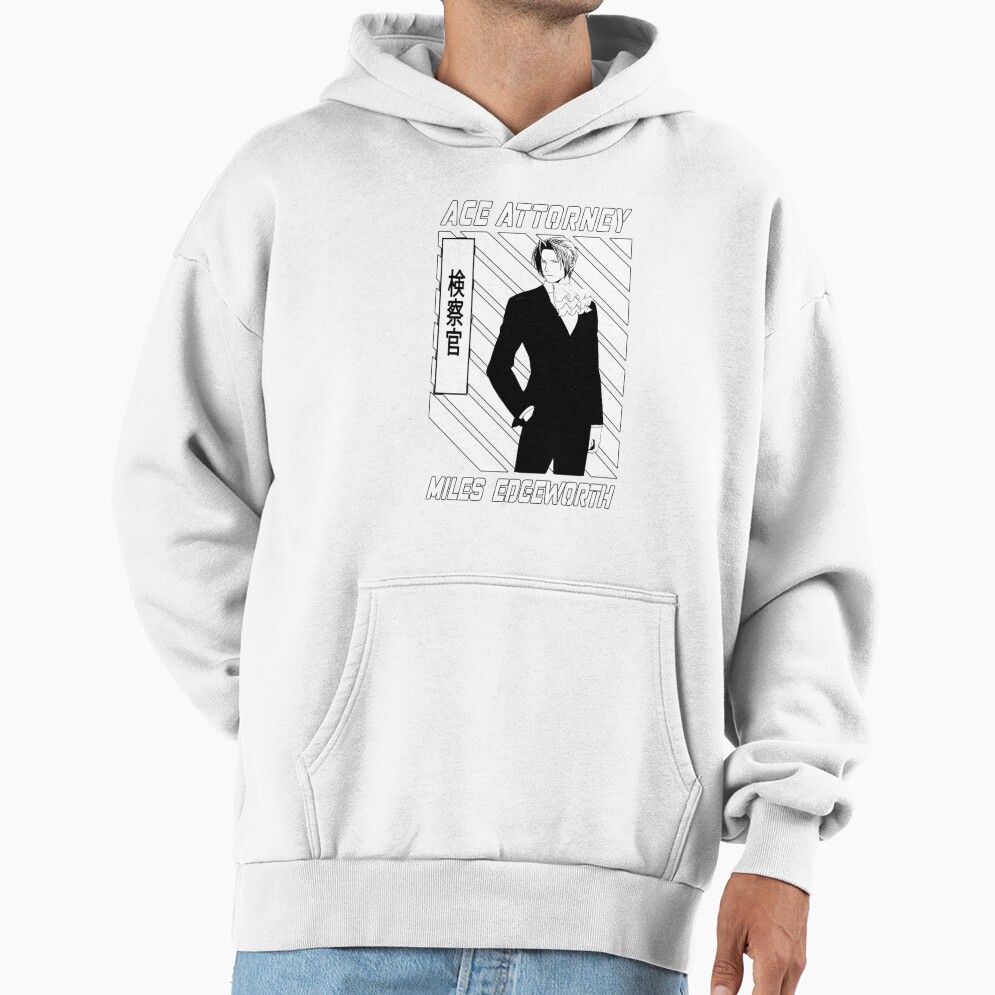 Ace Attorney Fan Art Artwork Hoodie - Image 2