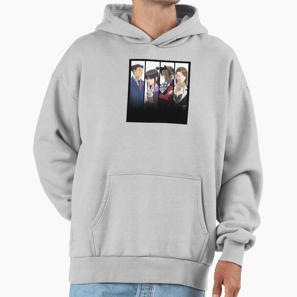 Ace Attorney Boxart Vector Hoodie - Image 4