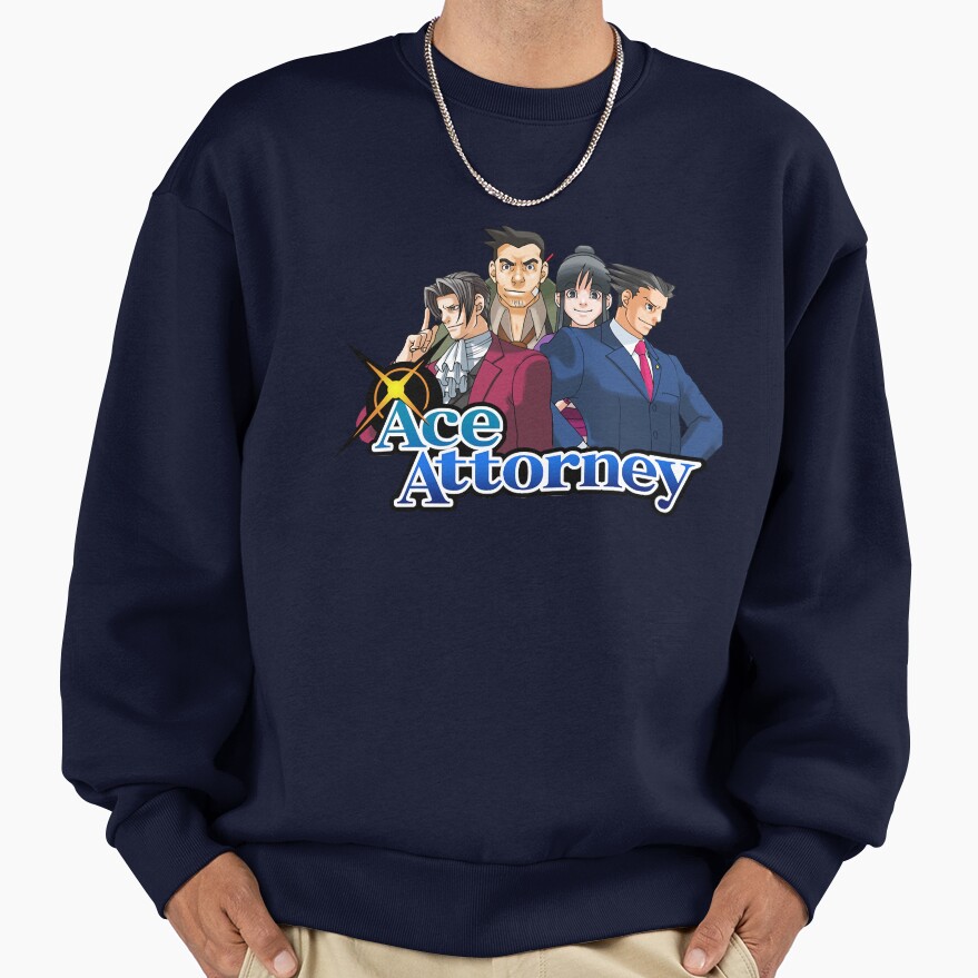 Ace Attorney Logo Sweatshirt - Image 5