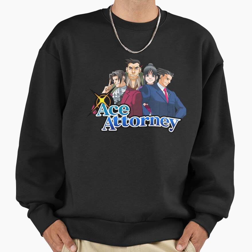 Ace Attorney Logo Sweatshirt - Image 2