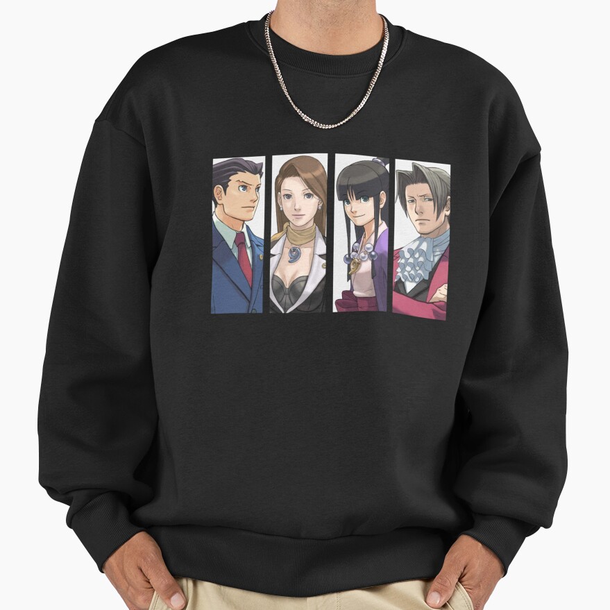 Ace Attorney Panels Sweatshirt