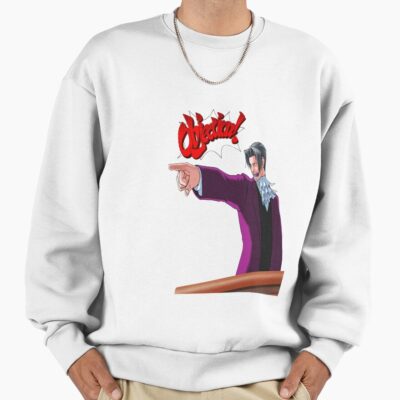 Miles Edgeworth Objection Sweatshirt